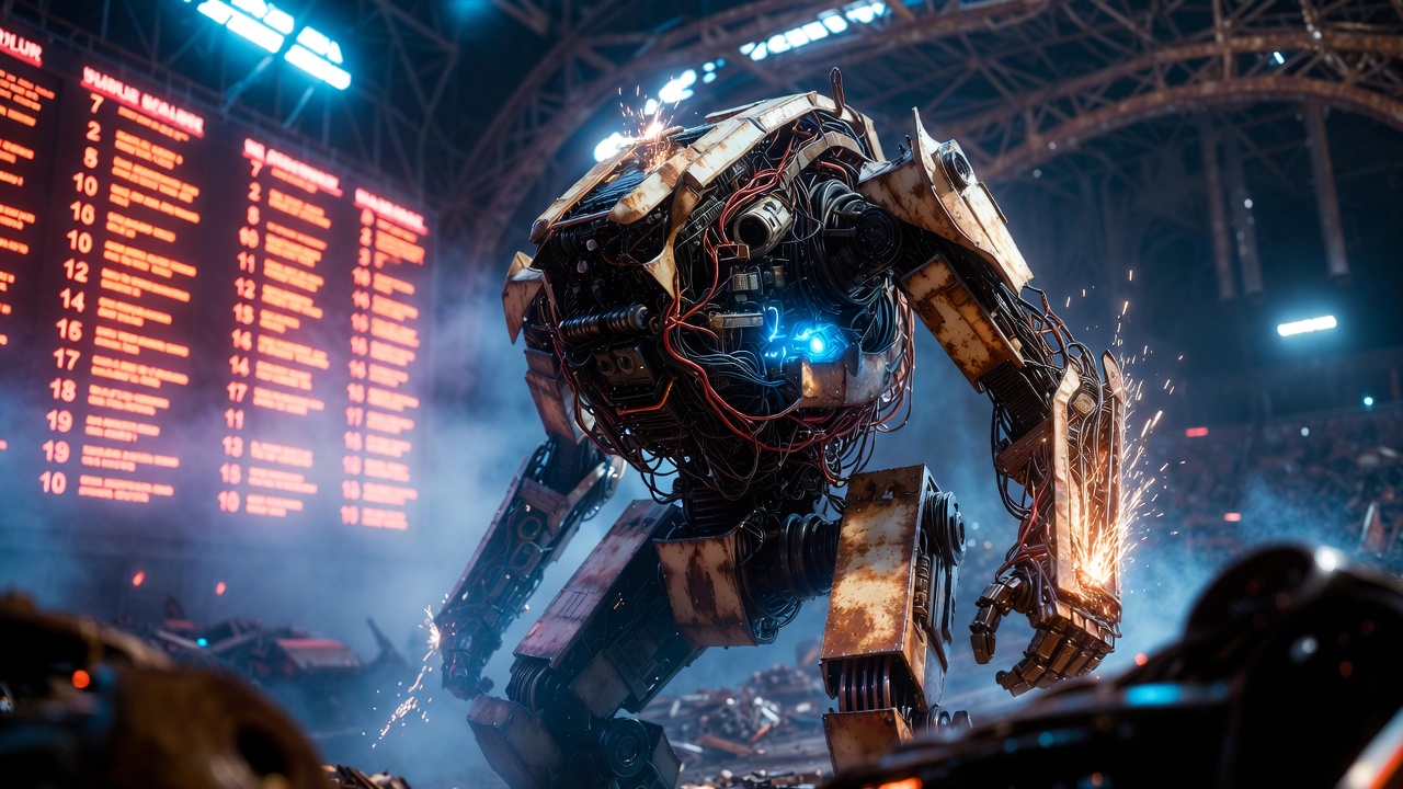 A Menor Patente Era Apenas Temporária: Campo de Provas Mech cover