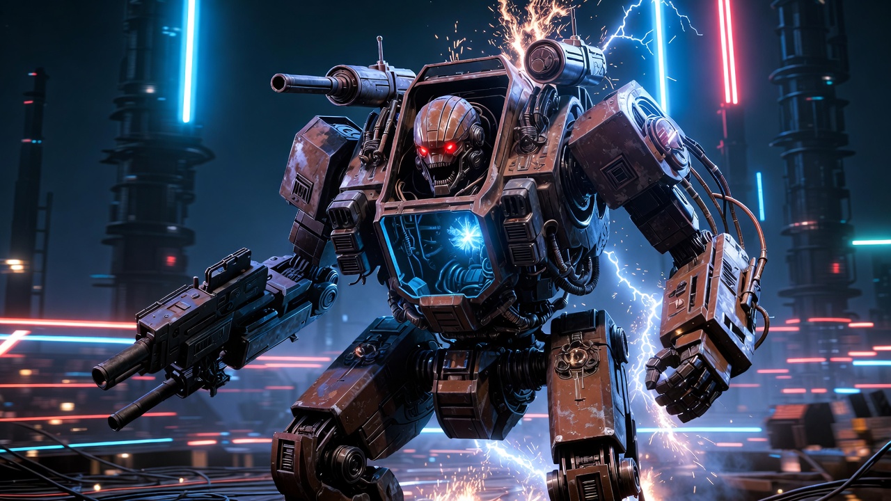 机甲试炼塔：当塔发现他时，已经太晚了 cover