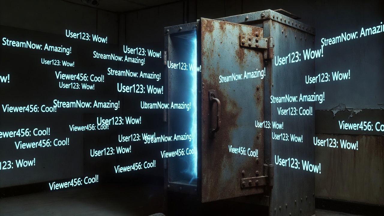 《刻字遗物：直播崩塌》 cover