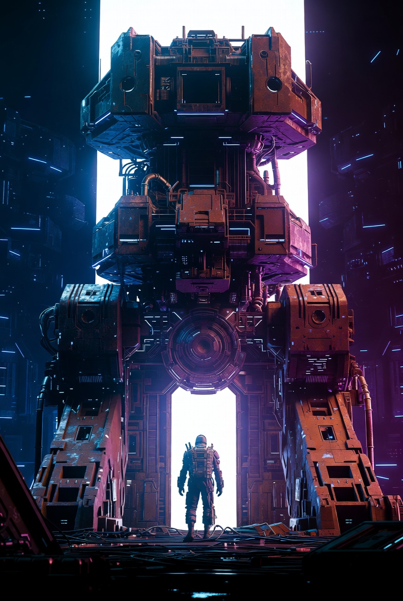 机甲塔：迟到的注视 cover