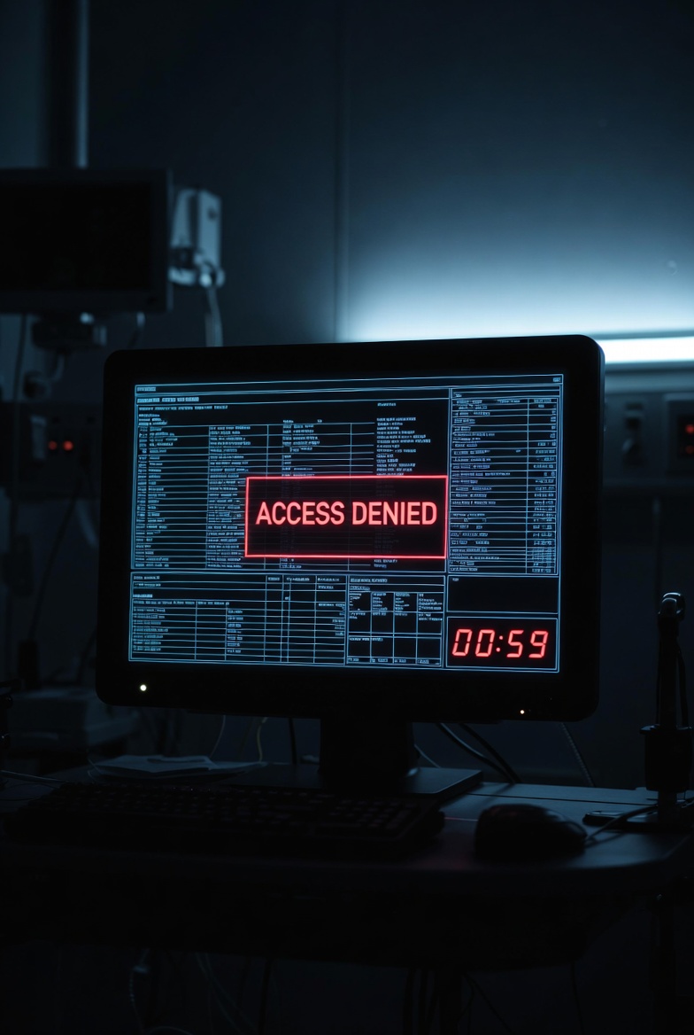 The Hospital Cover-Up Clock cover